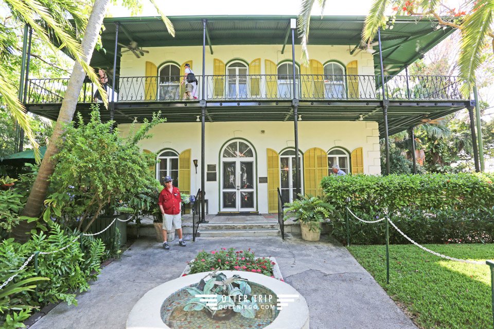 美國佛羅里達州 Key West景點 海明威故居博物館找六指貓 Hemingway’s Home