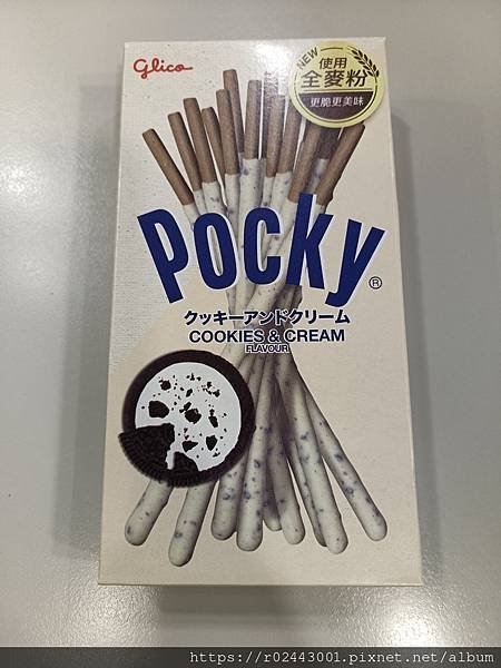 [食記]Pocky百奇巧克力棒(牛奶餅乾)