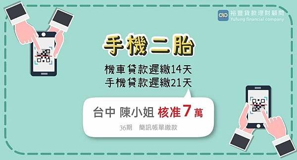 賀~~手機二胎核准7萬🎉🎉