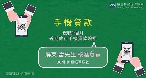 賀~手機貸款直核6萬🎉🎉