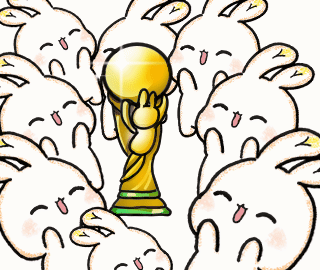 大力神杯兔兔.gif