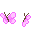 Pinky Butterfly