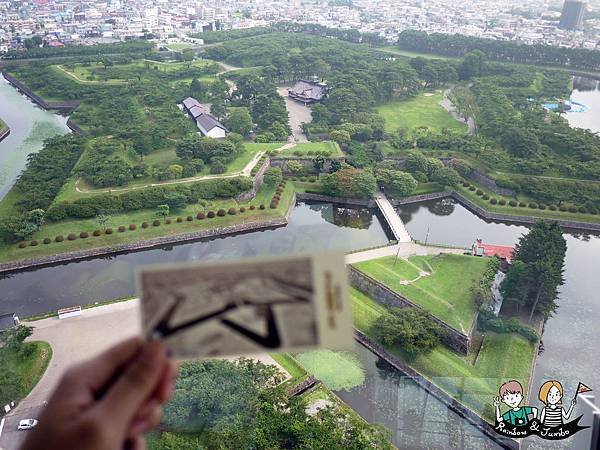 2015日本北海道之旅｜五稜郭公園(五陵郭)非櫻花時節也很值