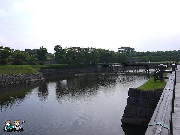 2015日本北海道之旅｜五稜郭公園(五陵郭)非櫻花時節也很值