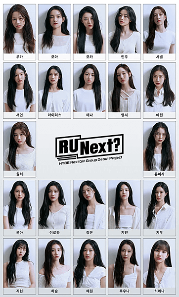 R U Next? 成員