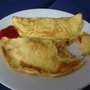可以跟服務生點omlet or sun egg