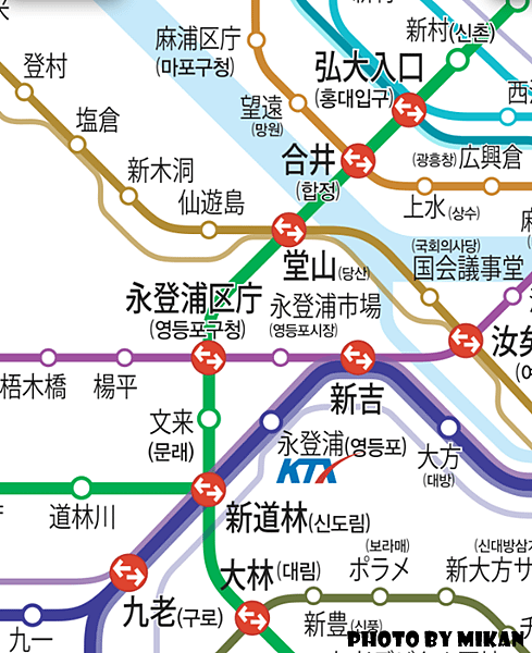 Subway map