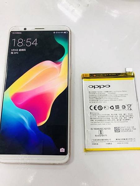 OPPO R11S電池更換.jpg