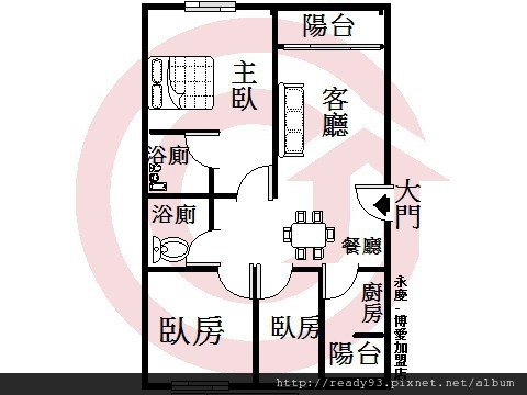 植物園超值三房平車
