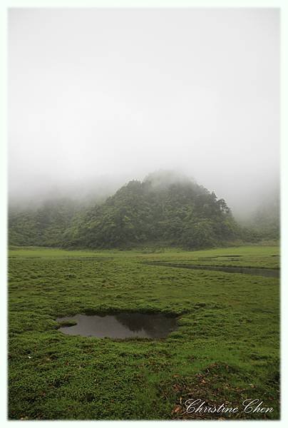 枯水期的松蘿湖