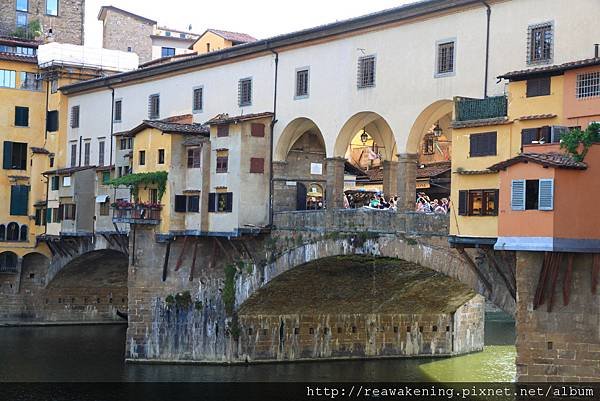 0809 維奇歐舊橋 Ponte Vecchio 翡冷翠最古老的一座橋