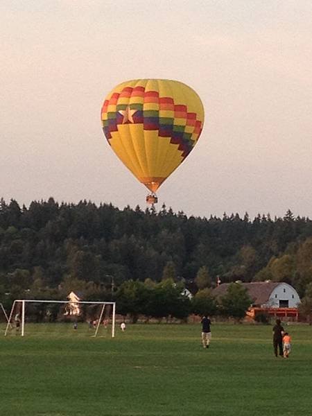 Woodinville hot air balloon