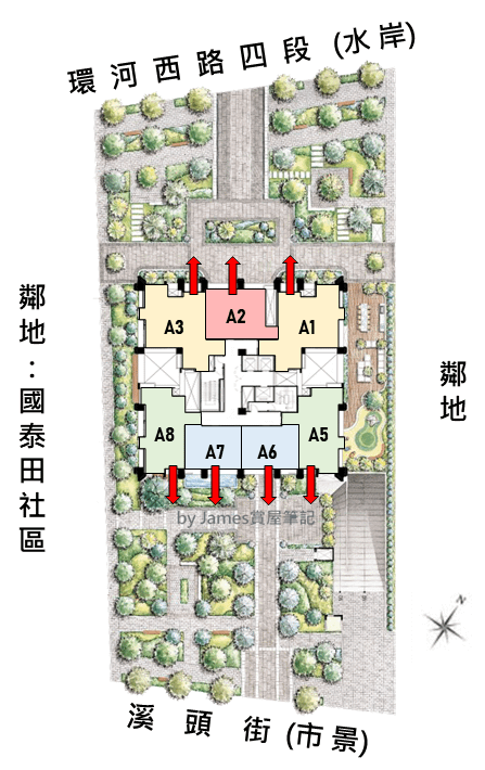 客廳開窗方位圖