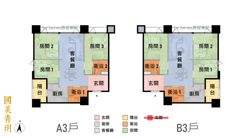 格局A3、B3