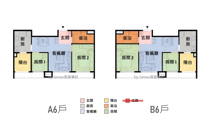 格局A6、B6