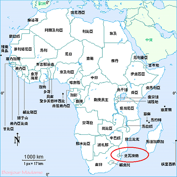 002非洲地圖