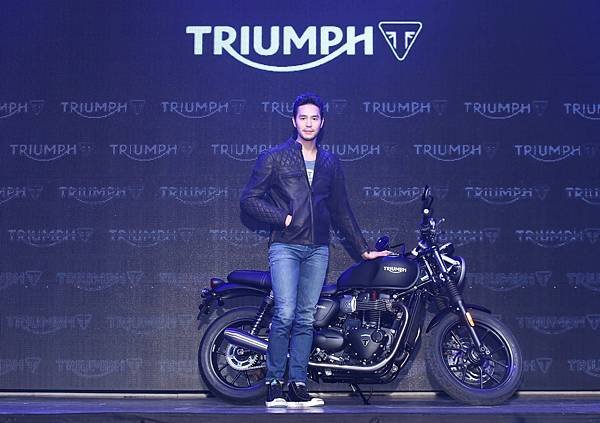 藝人丁春誠擔任2016 TRIUMPH 新車發表會出席嘉賓