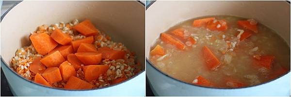 胡蘿蔔南瓜燉飯