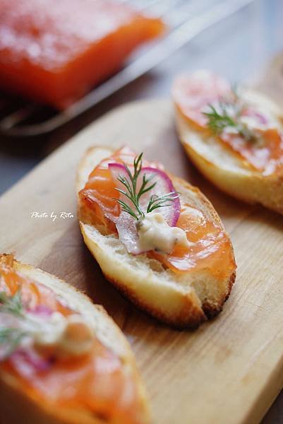 醃製生鮭魚 Gravlax