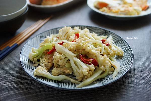 冬菜炒甜莖花椰菜