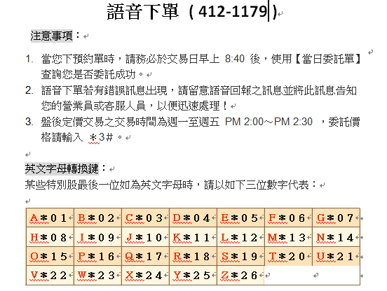 語音下單圖1