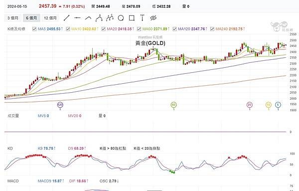 金價仍具備上漲潛力 談論修正走勢還為時過早~大昌證券樹林胡雅