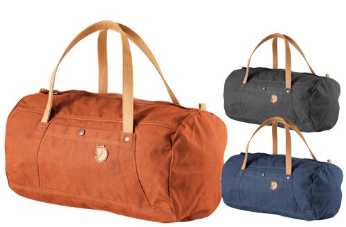 5.【Rockland 15周年慶】必BUY：Fjällräven－Numbers 復古旅行袋+ Kajka 輕量登山背包(Duffel-No4-現貨顏色)