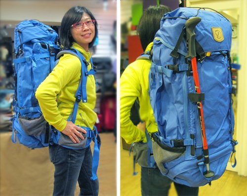 12.【Rockland 15周年慶】必BUY：Fjällräven－Numbers 復古旅行袋+ Kajka 輕量登山背包(Fjällräven Kajka 登山杖收納)