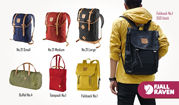 3.【公告】Fjällräven 秋冬到貨第二波－Numbers系列包款，復古機能，席捲回歸(Number全系列)