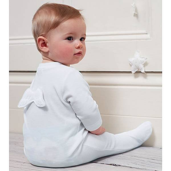 MARIE-CHANTAL-Blue-Velour-Babygrow-with-Angel-Wings