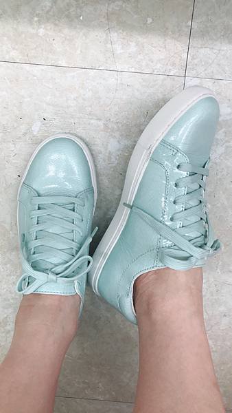 kam sneakers mint pantent