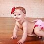 Candy Pink on Feng Shui Red Ruffle Diaper Cover... Ruffle Bloomer...Ruffle Bum Cover 1.jpg