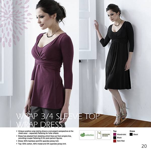 複製 -WRAP 3-4 SLEEVE TOP DRESS.jpg