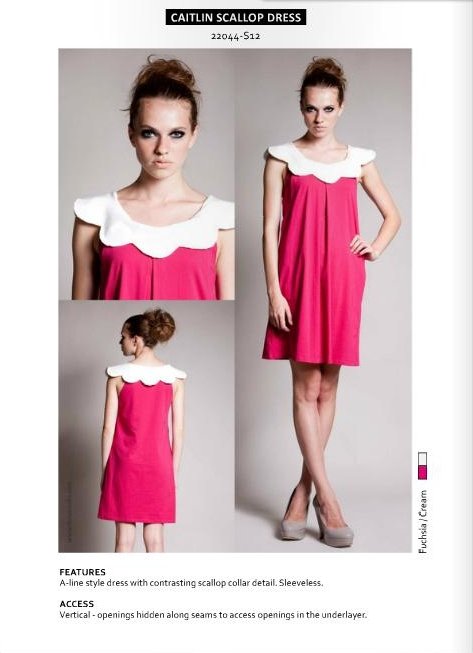 caitlin scallop dress-1