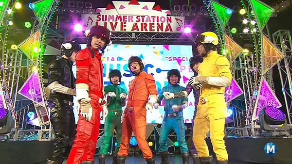 20140725 Music Station - エイトレンジャー talk &amp; live