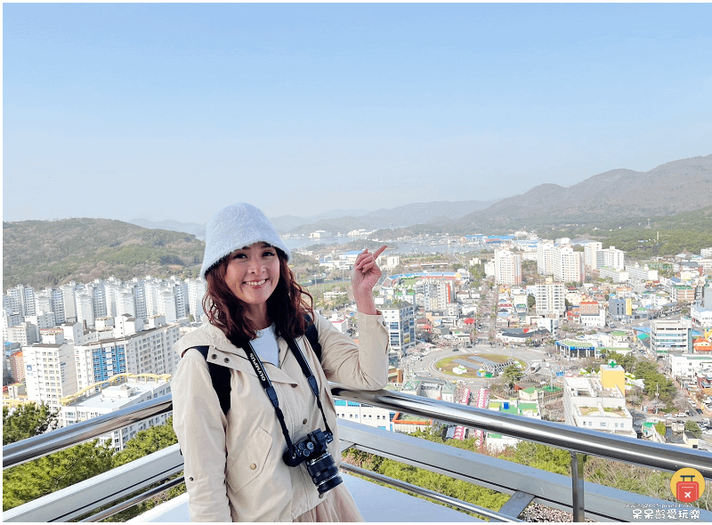 釜山景點｜鎮海余佐川櫻花道！帝王山公園、馬鈴薯豬骨湯！鎮海包