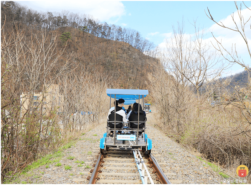 首爾近郊景點｜加平鐵道自行車Rail Park가평레일파크！
