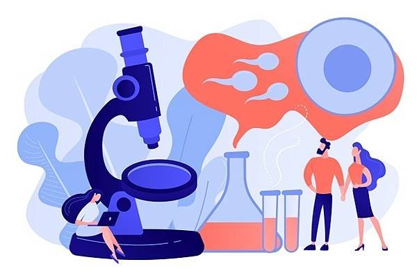 scientist-microscope-working-infertility-treatment-couple-infertility-female-infertility-causes-sterility-medical-treatment-concept-pinkish-coral-bluevector-vector-isolated-illustration_335657-1573.jpg