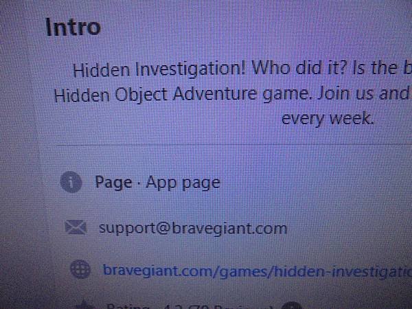 facebook   英文版網頁遊戲中    secret 