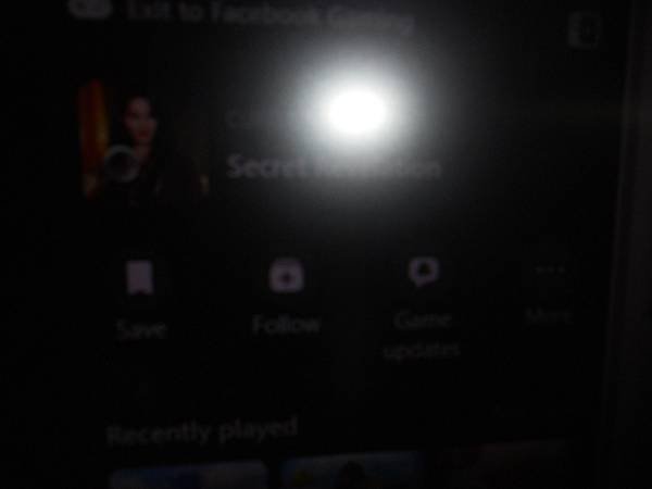facebook   英文版網頁遊戲中    secret 