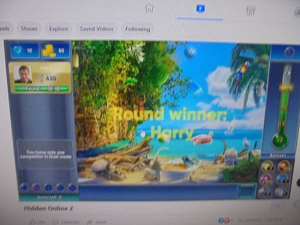 facebook   英文版網頁遊戲中    secret 