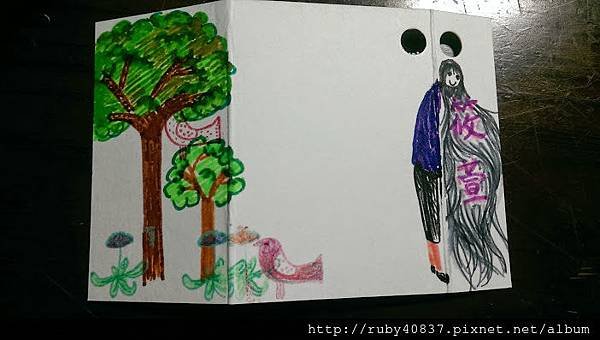 明信片小卡-曉0-展開