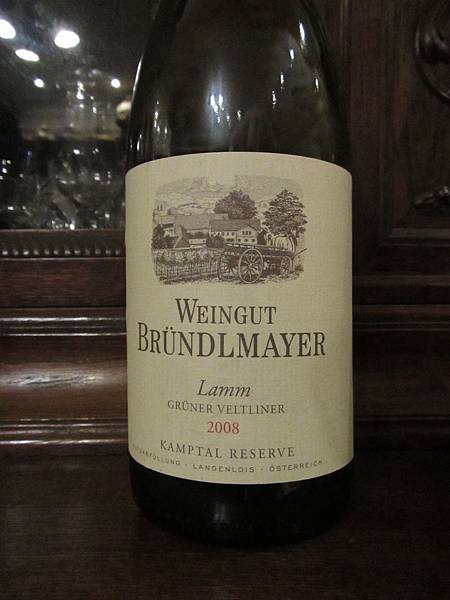 Weingut Bründlmayer Grüner Veltliner Lamm 08