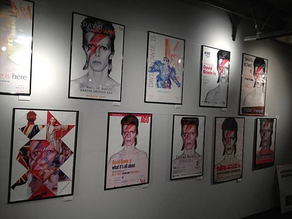 David Bowie IS tour poster collection