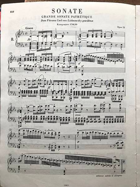 Beethoven Piano Sonata No.8 Mv.1