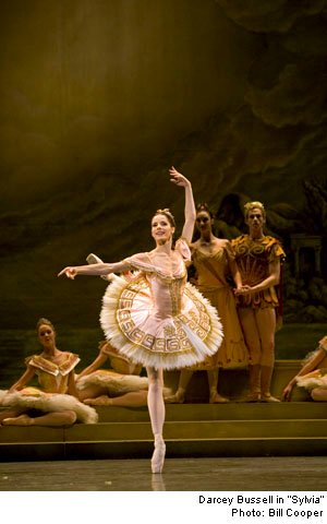 Darcey Bussell in Ashton&apos;s Sylvia, in her farewell performance