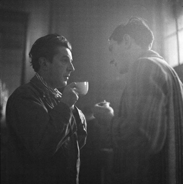 Ashton (Left) and Helpmann during rehearsal break in 1949