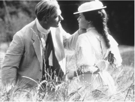 A room with a view - George and Lucy in the field