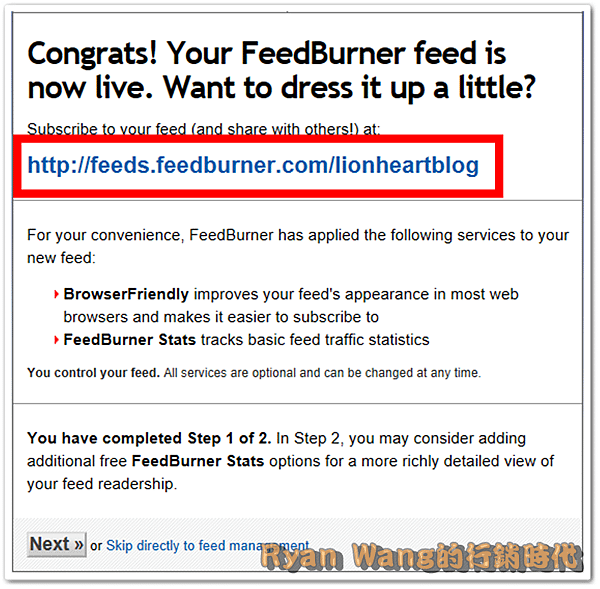 FeedBurner4