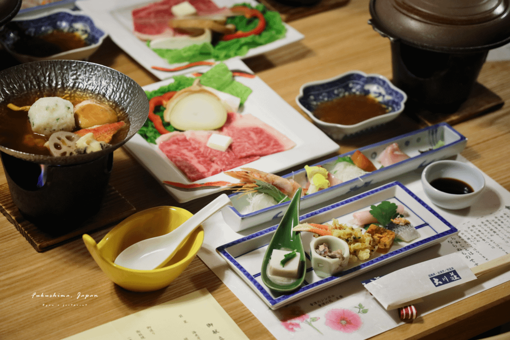 會津蘆之牧溫泉 大川莊 餐點.png